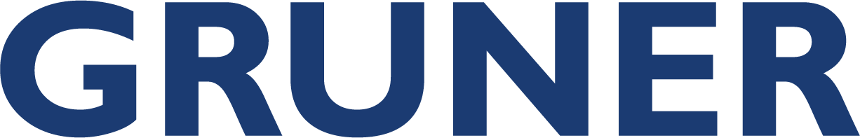 Gruner Schriftzug Logo