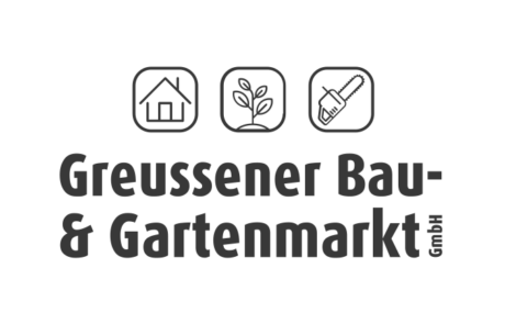 Greussener Bau- und Gartenmarkt Logo